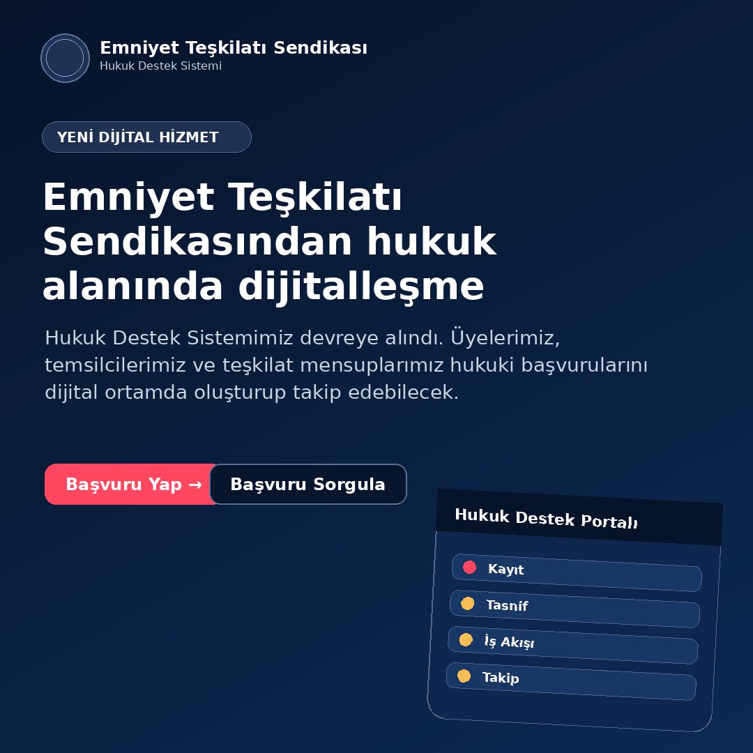 Emniyet Teşkilatı Sendikası tweet media