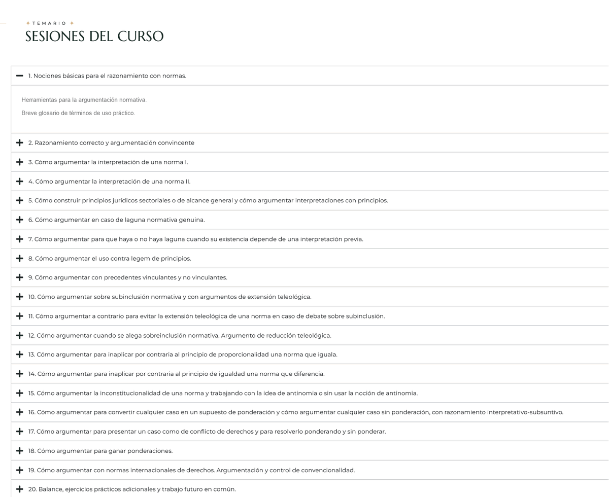 JuanAGAmado's tweet photo. Impartiré un curso sobre 20 problemas prácticos de argumentación jurídica y trabajaremos con 40 casos reales, dos por cada cuestión. Práctica real, no cuentos ni historietas de buenos y malos. Para abogados, no para profesores de ética o de teología. 
Aquí el curso. 
Inscripciones abiertas.
https://t.co/URZlbK7KJi
