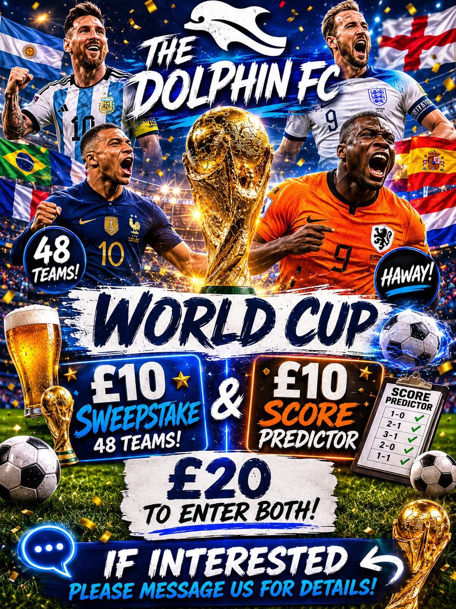 TheDollyFC's tweet photo. Message us if interested. £400 pot for the sweepstake, total payout for score predictor to be confirmed once all entries are in https://t.co/8v0IWusmmu