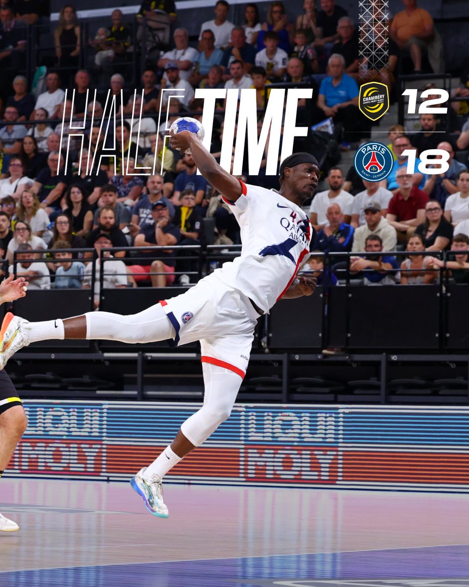 psghand's tweet photo. ⏱️ 30’ I ⏸️ Un avantage confortable à la pause ! 

#CSMBPSG (12-18) I #LNH https://t.co/YnznkWXzhY