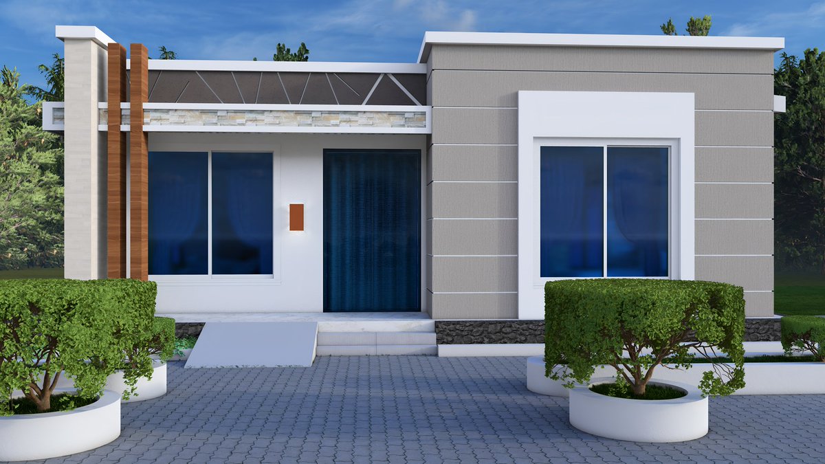 Lulua_TV's tweet photo. Which of these modern 2-bedroom designs is your favorite? From sleek minimalism to bold structures, every client found their perfect match in style and functionality! 🙌

If I had to choose, that striking flat-roof layout wins. Which one are you picking? 

Contact: 0785300477 https://t.co/idujttig13