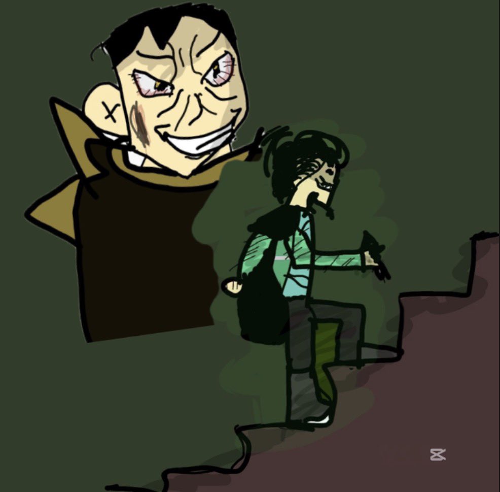deaQ27's tweet photo. Re zero season 4 episode 9 spoilers the stairs scene ❤️‍🩹✌️ https://t.co/2lR6cotq8u
