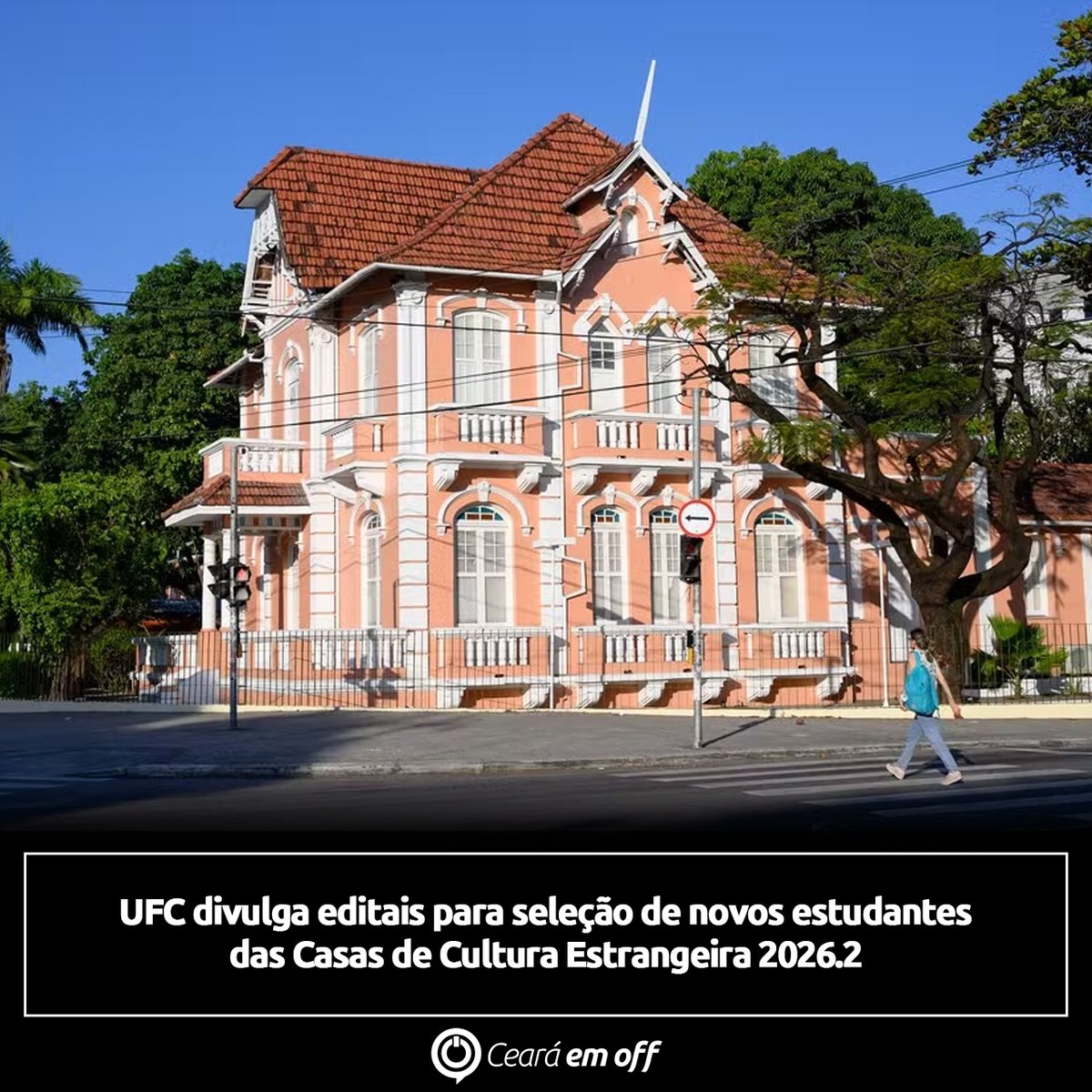 CearaEmOFF's tweet photo. UFC divulga editais para seleção de novos estudantes das Casas de Cultura Estrangeira 2026.2

Leia mais em: https://t.co/dx7Qx7lize

#UFC #CasaDeCultura #CearáEmOff https://t.co/idgotFqB5S