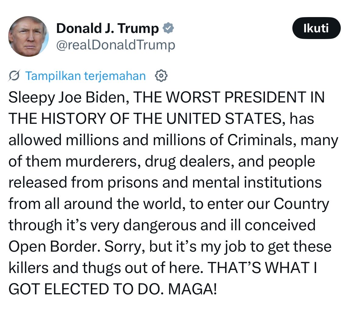 icotalktoomuch's tweet photo. @ardisatriawan “Mantn Presiden Amerika tidak pernah melakukan kritik ke presiden amerika yang menjabat” 
Meanwhile trump : https://t.co/YDJNY7c9Hg