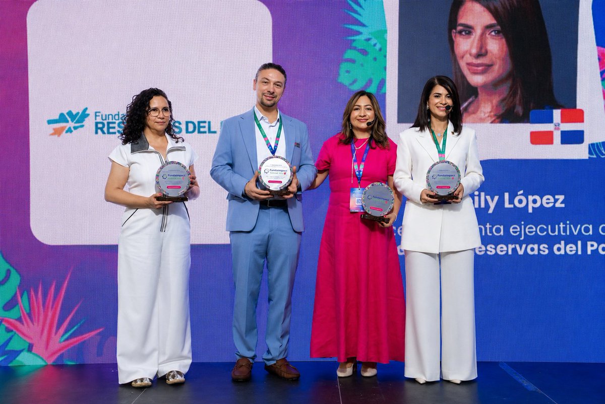 FundReservas's tweet photo. En nuestro compromiso con la inclusión financiera y el desarrollo sostenible, nuestra vicepresidenta ejecutiva, Yamily López, participó en Funds for Impact 2026, un encuentro internacional que reúne a líderes e instituciones comprometidos con la generación de impacto social. https://t.co/PdmOoLCVpW