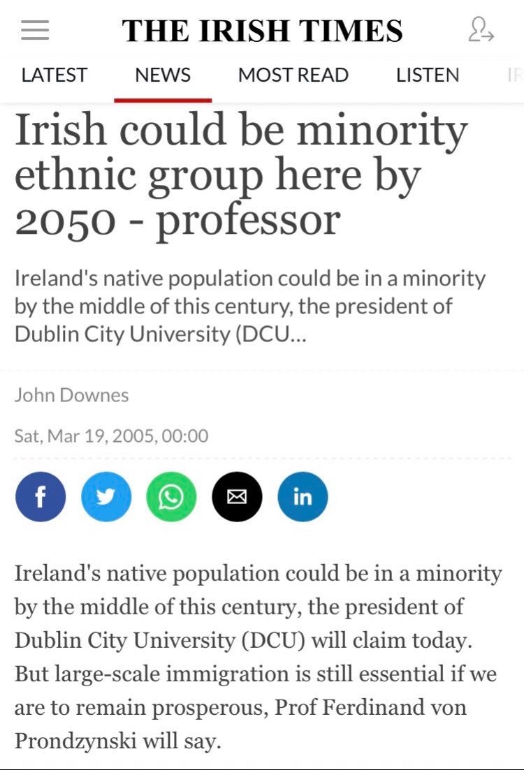 ColJessup25's tweet photo. Successive clown puppet governments of Ireland have happily taken their 30 pieces of silver while enabling our enemies to implement this ethnic cleansing and social engineering regime https://t.co/TCR0wVejKx
