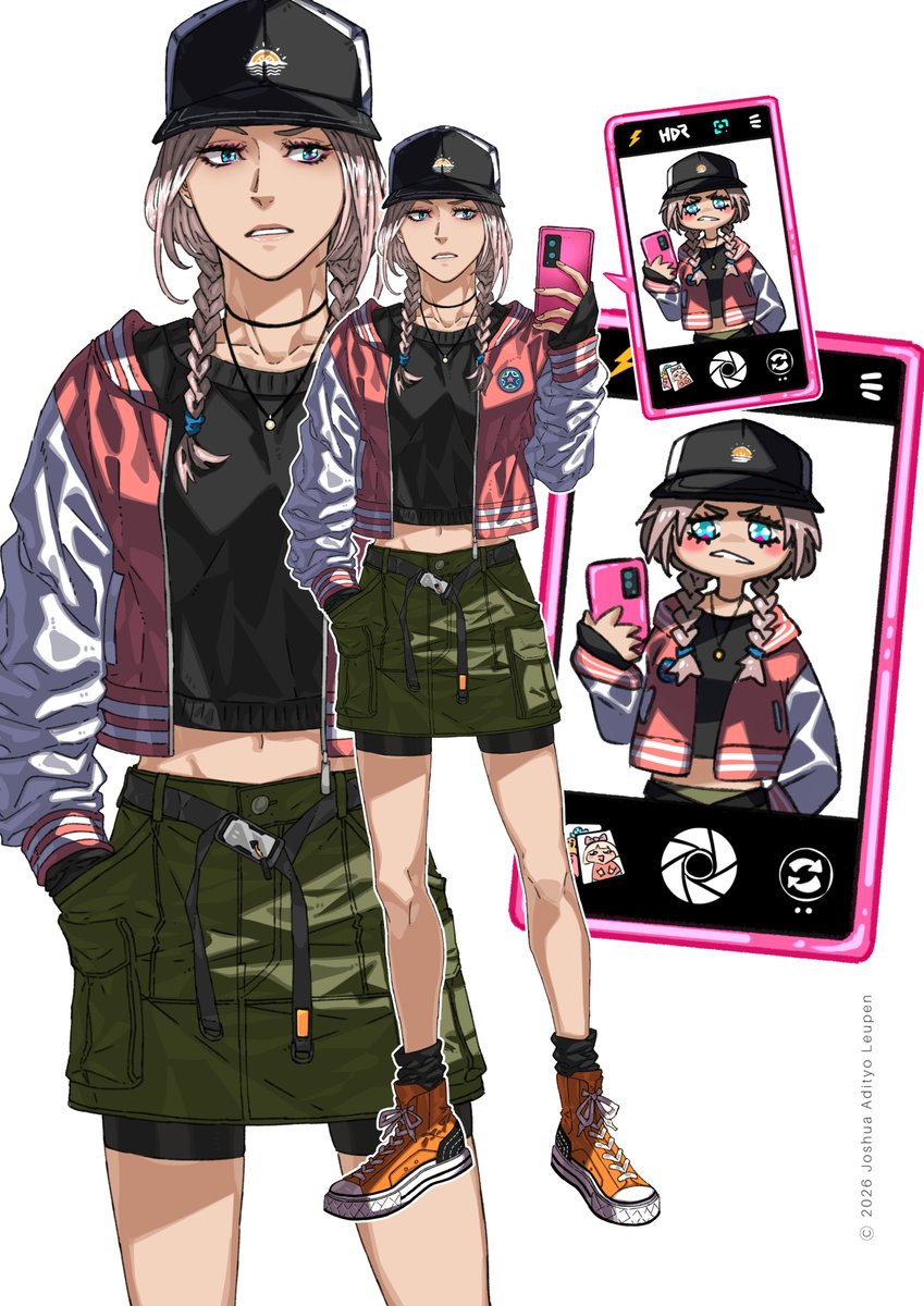 jaleupen's tweet photo. "SELFIE"
(original)
#oc #illustration #selfie https://t.co/fvdACWC0B7
