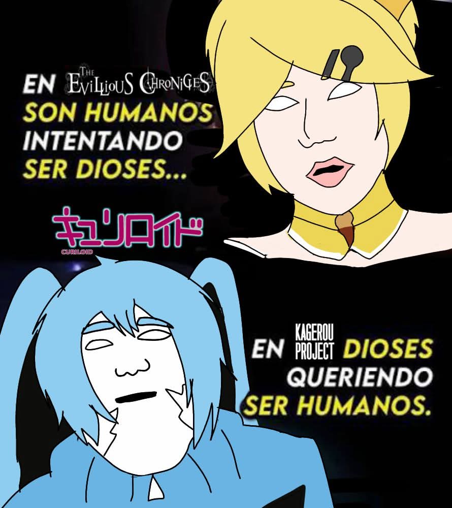 CuriVocaloid's tweet photo. Este mundo no te deja ser bueno Allen
Curi hecho por Alfonso VF
#VOCALOID #EvilliousChronicles #KagamineRin #HatsuneMiku #CuriVocaloid https://t.co/vgZPeCVeAl