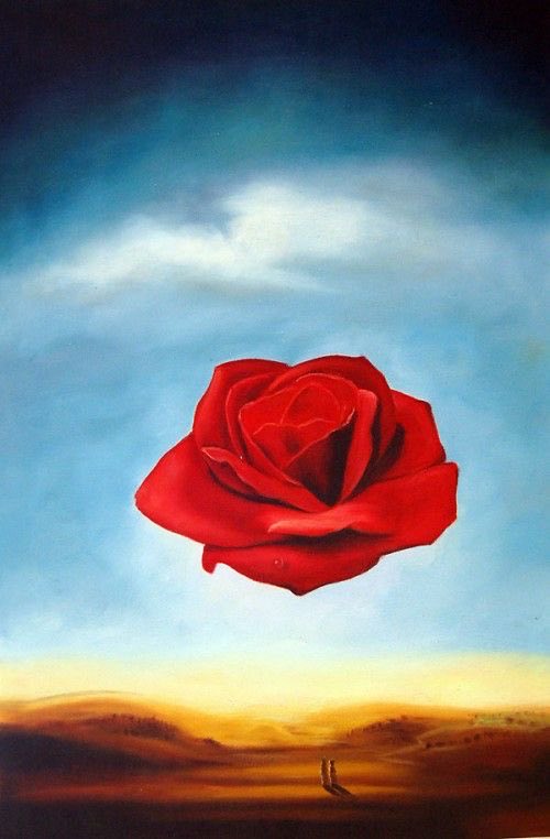SalaLettura's tweet photo. “So soltanto 
che in questa rosa resto a respirare, 
in un solo misero istante, 
l'odore della mia vita: l'odore di mia madre..."
—Pier Paolo Pasolini

#PoesiaInFormaDiRosa a
#SalaLettura

#art Salvador Dalí, Rosa meditativa https://t.co/C005SzfqzK