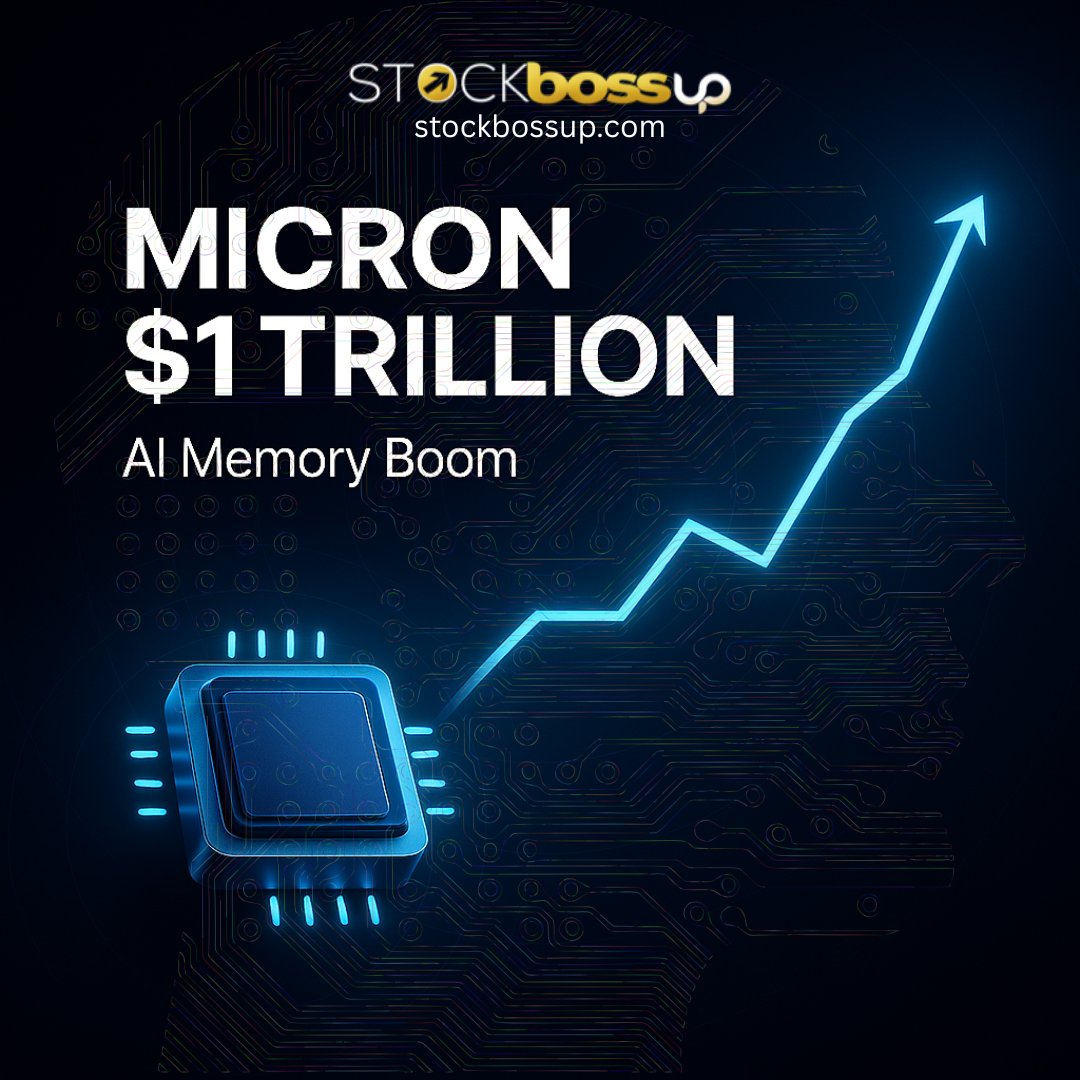 stockteamup's tweet photo. $MU   just recently surpassed a $1 Trillion market cap! It continues to soar as well, now approaching $1.2 trillion just days later. How far do you think Micron's market cap will keep going?

https://t.co/mRYtiUp07I https://t.co/Fyv8cDZeHz
