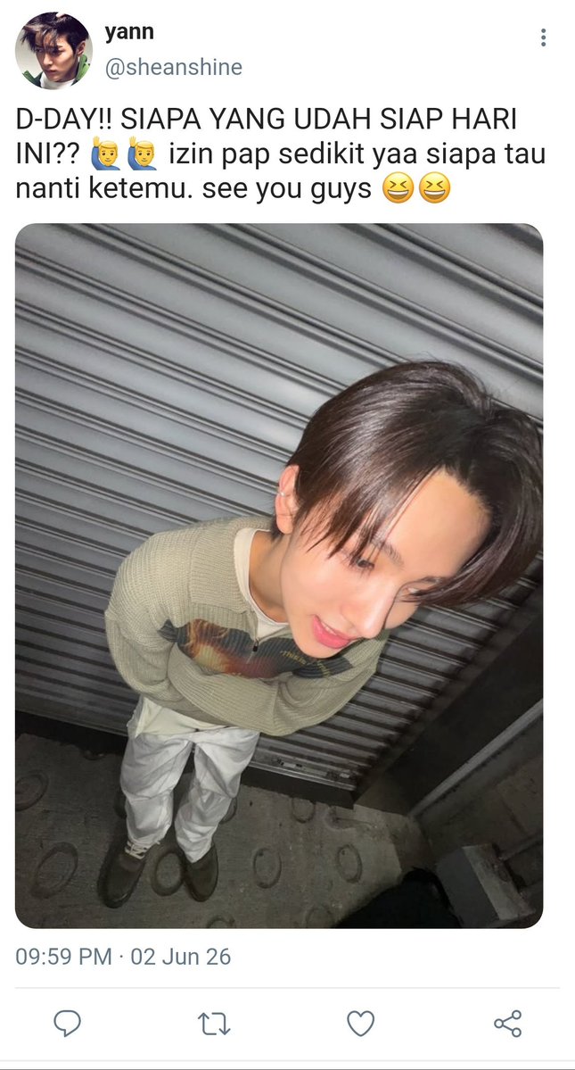 lecyonaa's tweet photo. #keonhyeon few tweet au
一 part 4, finally i see you in person.
from lucky fan syndrome universe https://t.co/az6voMpn6j