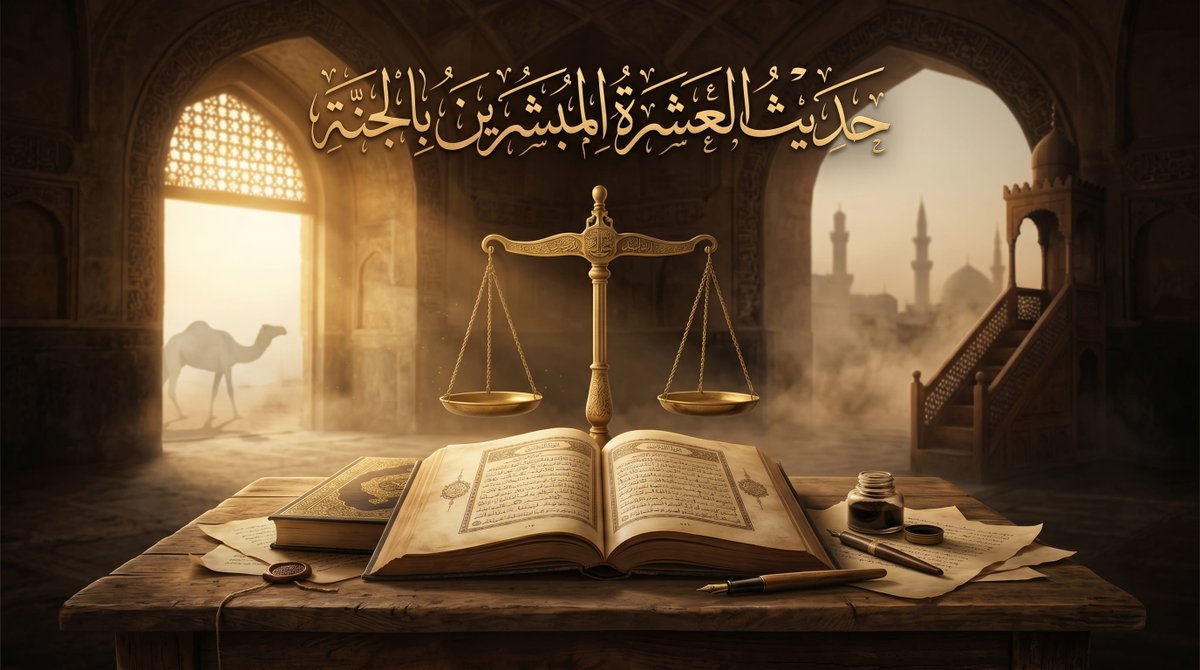 Ottoman_Library's tweet photo. حديث «العشرة المبشرين بالجنة» هل هو حقيقة دينية قطعية، أم "هندسة سياسية" ولدت من رحم صراعات الدماء؟ 
بعد التقصي ظهرت الحقيقة جلية، وتبيّن أن هناك فجوة هائلة بين ما تردده المنابر الوعظية، وما تقرره حقائق الجرح والتعديل ومحكمات القرآن الكريم.

رابط المقال:
https://t.co/M1Fn6dn7ps https://t.co/HfWB1ZwcRx