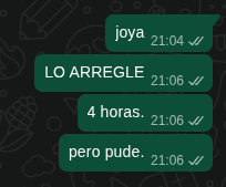 another_wrapper's tweet photo. relatos de ayer (si 1 user churneo) https://t.co/OvFKRa6Awf