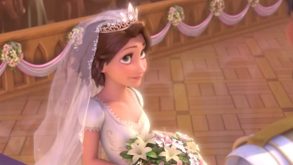 everlarklvr's tweet photo. she's so brown rapunzel https://t.co/VDV4bk2nSN