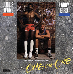 KGoatX's tweet photo. One on One: Dr. J vs. Larry Bird--One of the best games of the time (for the Commodore 64).  Back when EA was a smaller company!

#EA #EASports #Basketball #RetroGaming https://t.co/X9Q2XjWfzO