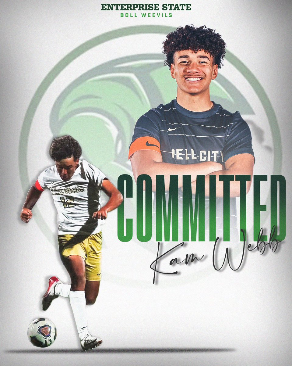 pcpanthersoccer's tweet photo. Congratulations to Kam Webb on his commitment to continue his soccer career at Enterprise State.
Your work, leadership, and dedication have made an impact here at Pell City, and we can’t wait to see what you do at the next level.
#WeArePC https://t.co/i0Xv4GbPuQ