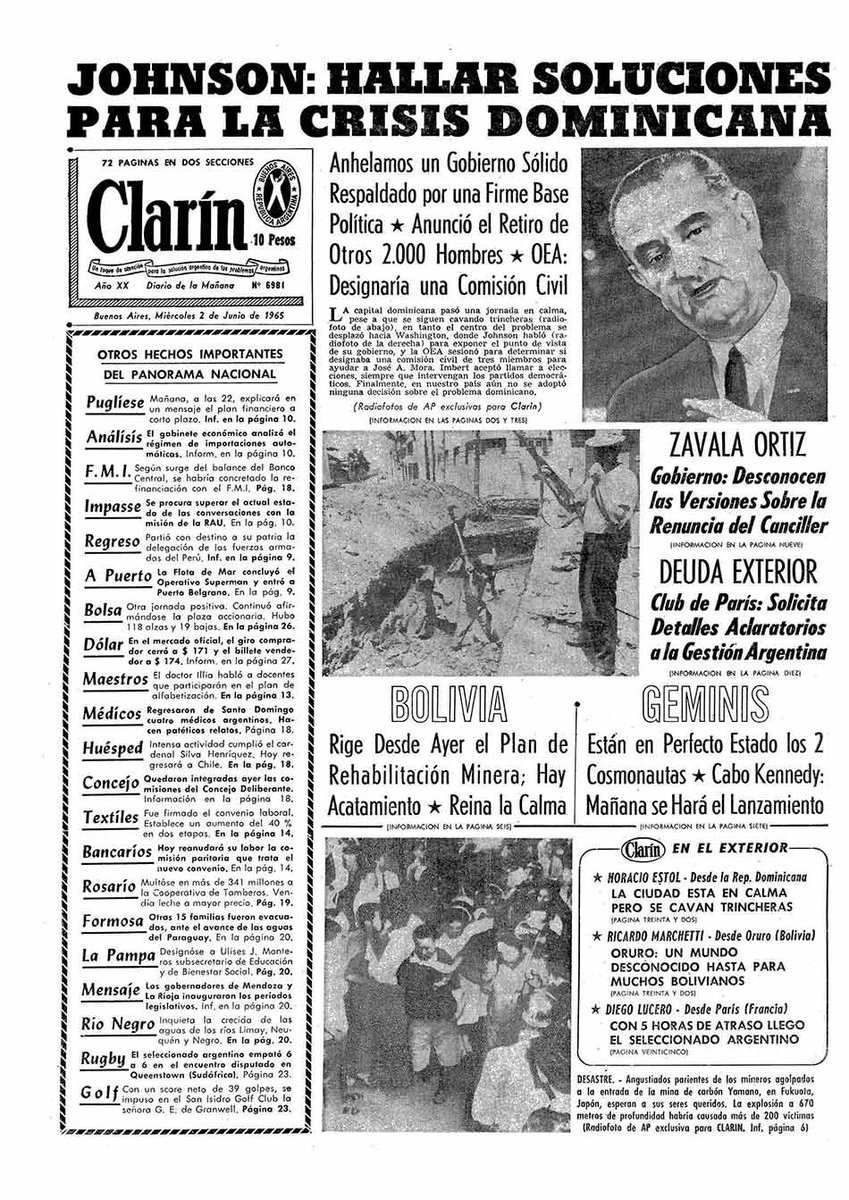 TapasBot's tweet photo. Un 02/06 como hoy pero de 1965: https://t.co/n1RJfEMKgN