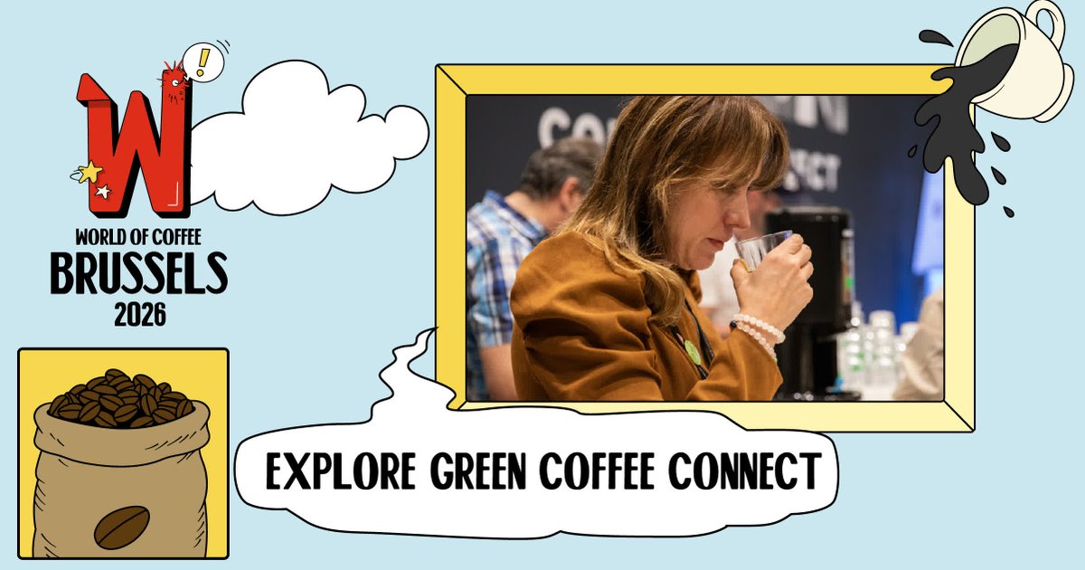 SpecialtyCoffee's tweet photo. Explore coffee sourcing at Green Coffee Connect during World of Coffee Brussels. 🌱☕

Learn more at https://t.co/RWLnRZd5U0

Green Coffee Connect is proudly supported by Ceado (@ceado) https://t.co/9hEIhZTHEP