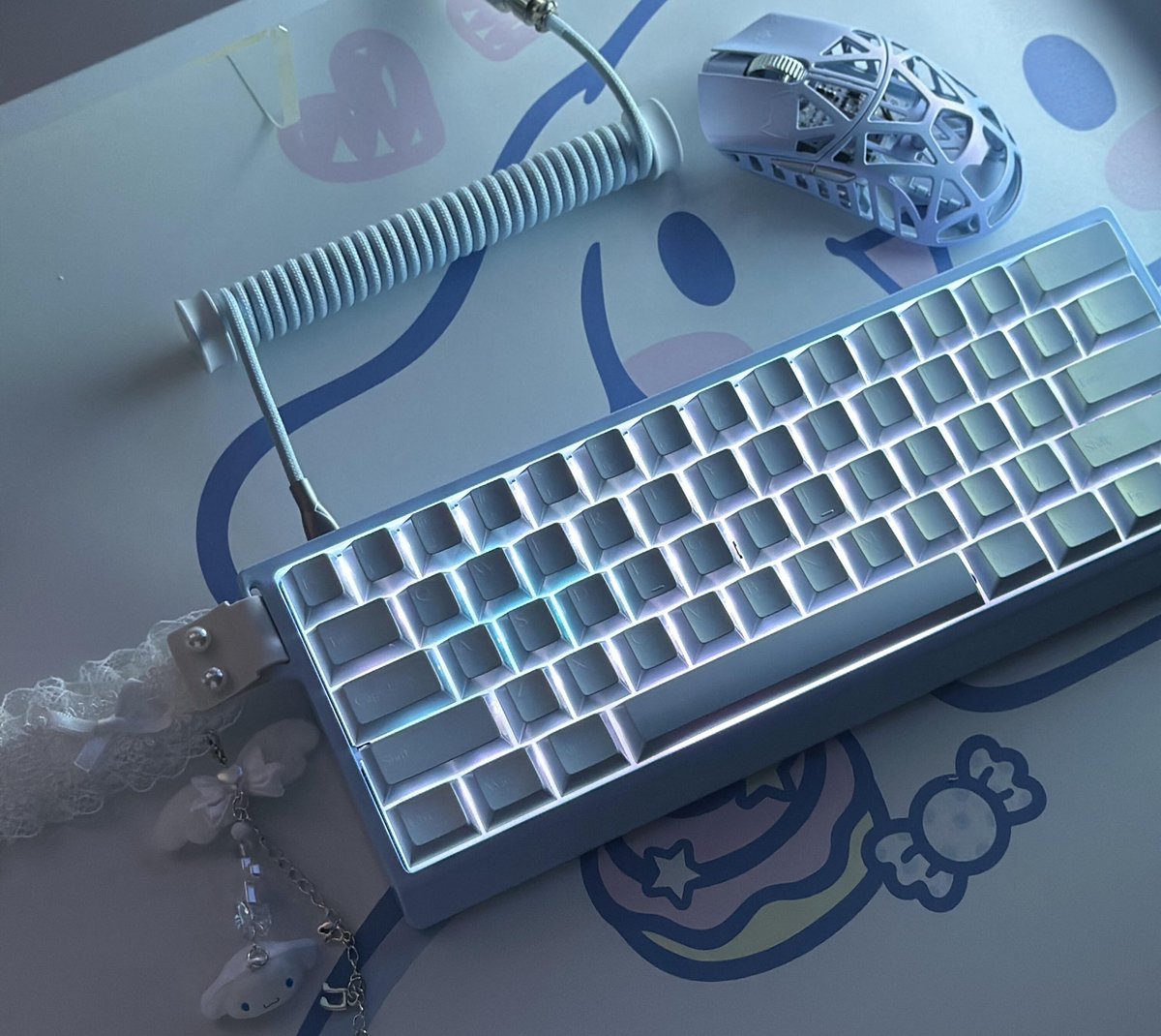 NvsionGear's tweet photo. Wooting 60 HE+🧊 https://t.co/PnqTnqHRGZ