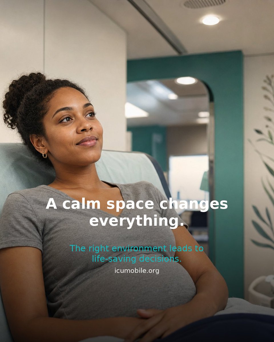 icumobile's tweet photo. A calm space. A caring voice. A glimpse of her baby. That's all it takes to change everything. #ServingWomen https://t.co/E27XXsp8Ff https://t.co/3ja8ua8yAh