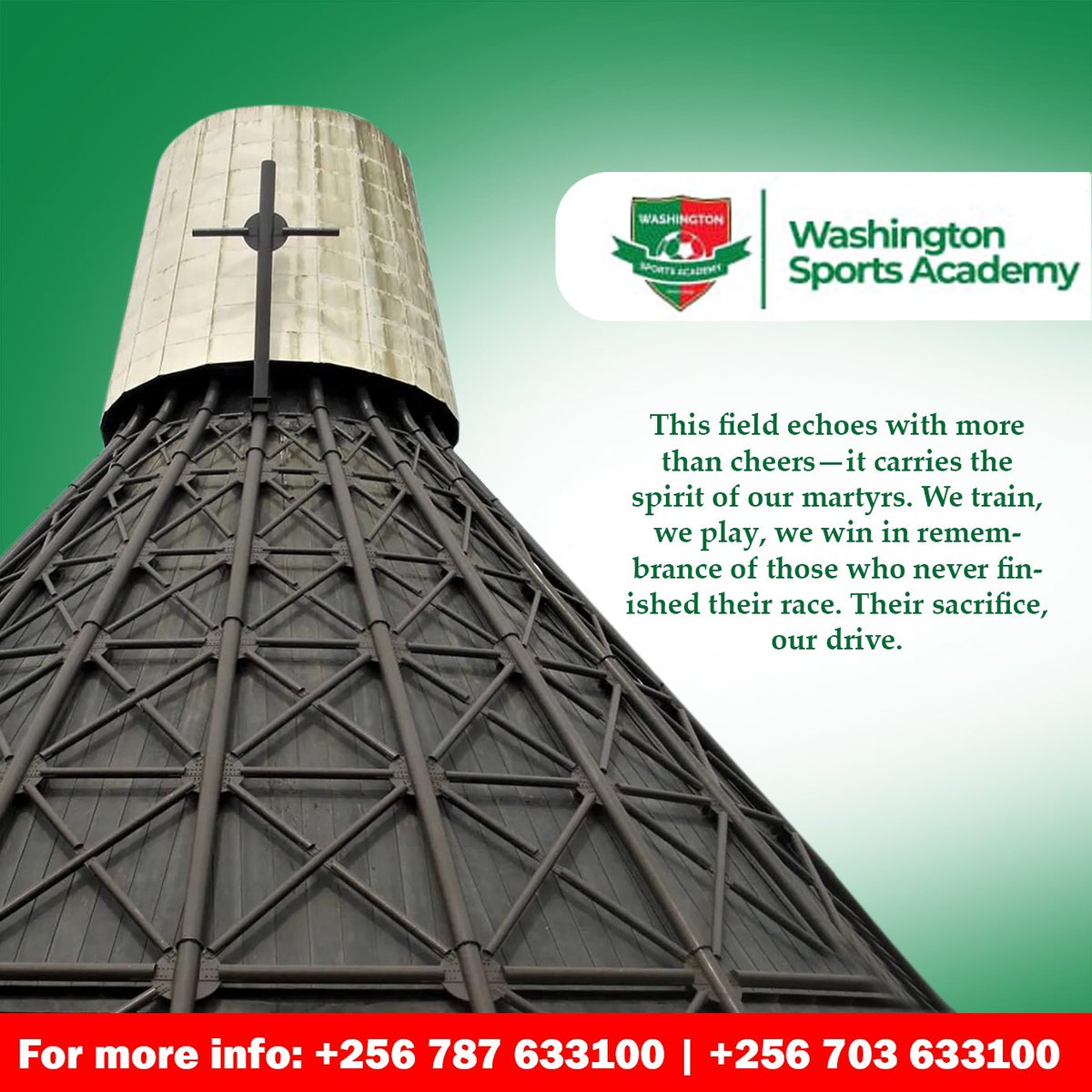 WashingtonSA_ug's tweet photo. Happy Martyrs Day fam.

#MotherMajeriPrimarySchool
#TheOliveSchoolNamugongo
#KyelimaGeneralHardware 
#WashingtonSportsAcademy https://t.co/QdLQuRcuWu