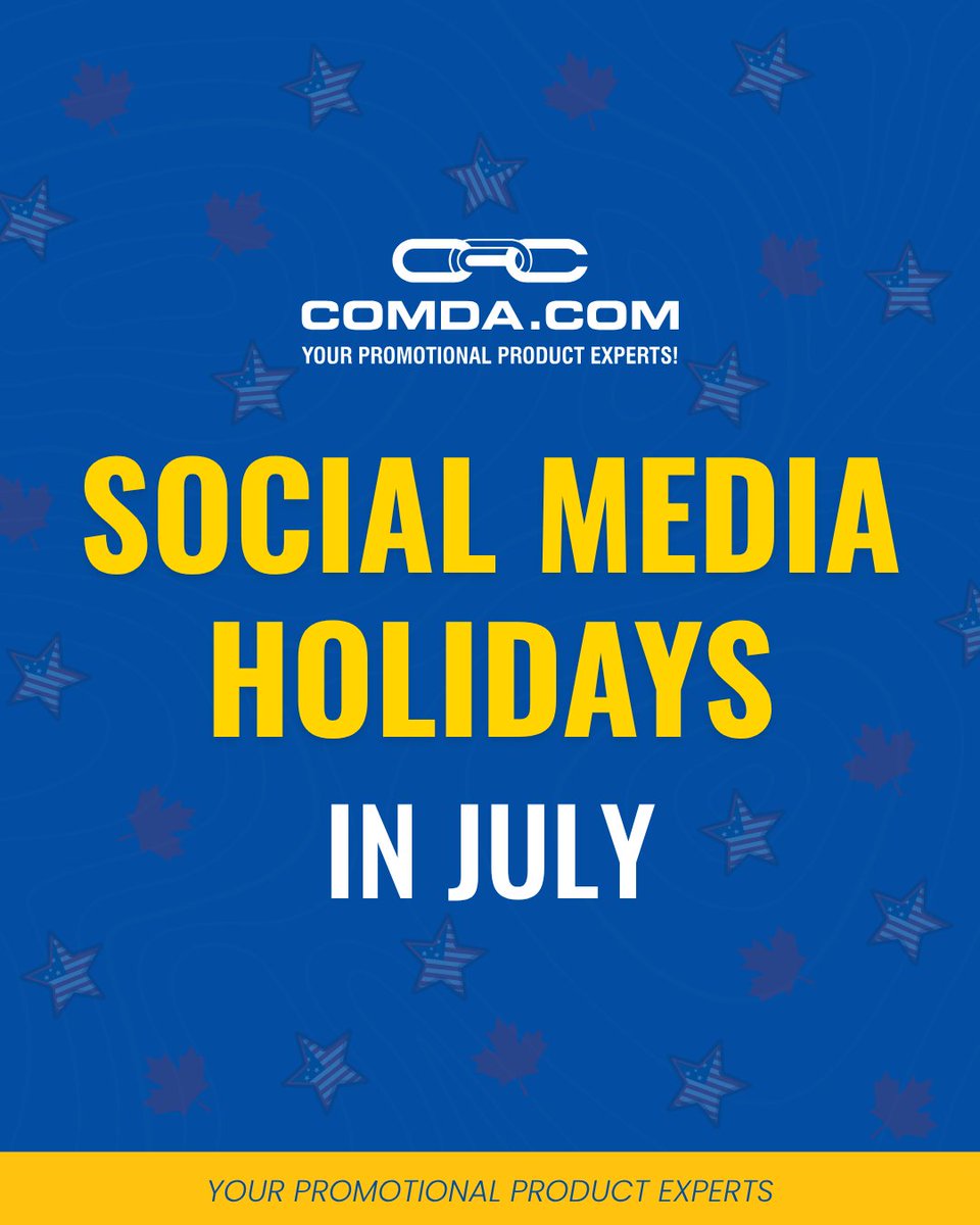 ComdaPromo's tweet photo. Summer is in full swing, and so is the social calendar!

Whether you’re gearing up for a holiday or looking for a casual way to toast your clients, we've summarized everything you need to stay ahead of the game.

Start planning and find your inspiration at https://t.co/tV17qWG8Es https://t.co/lcPYoFB3ju