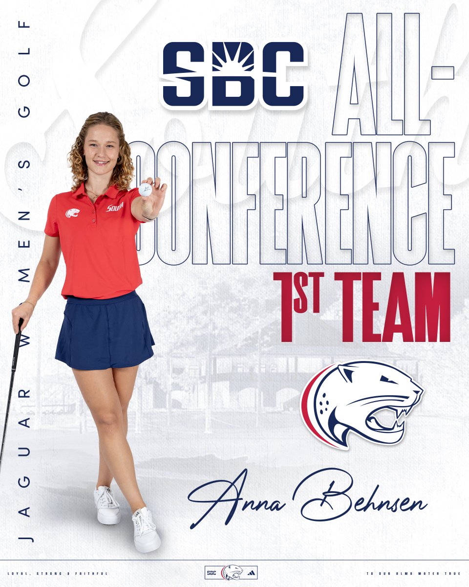 SouthAlabamaWGF's tweet photo. Behnsen, Buehle and Palmeros Earn SBC All-Conference Honors 

https://t.co/3X2Lk2IQ7y

#LSF https://t.co/C0iII0S1mJ