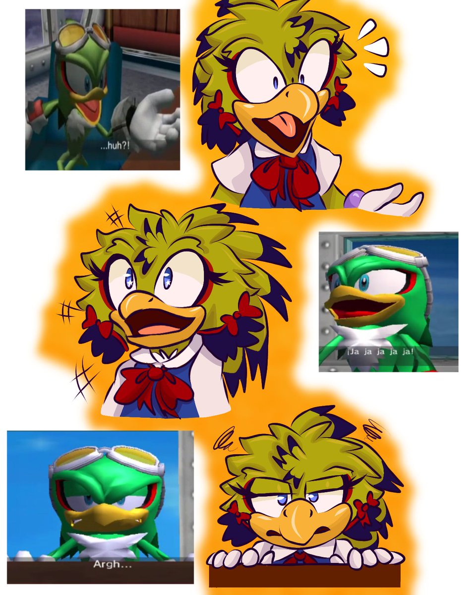 Stolen_peacock's tweet photo. Astra is identical to her father; she's the spitting image of Jet.
#SonicTheHedgehog #jetave #fankid
#JetTheHawk https://t.co/zEJESglmQs