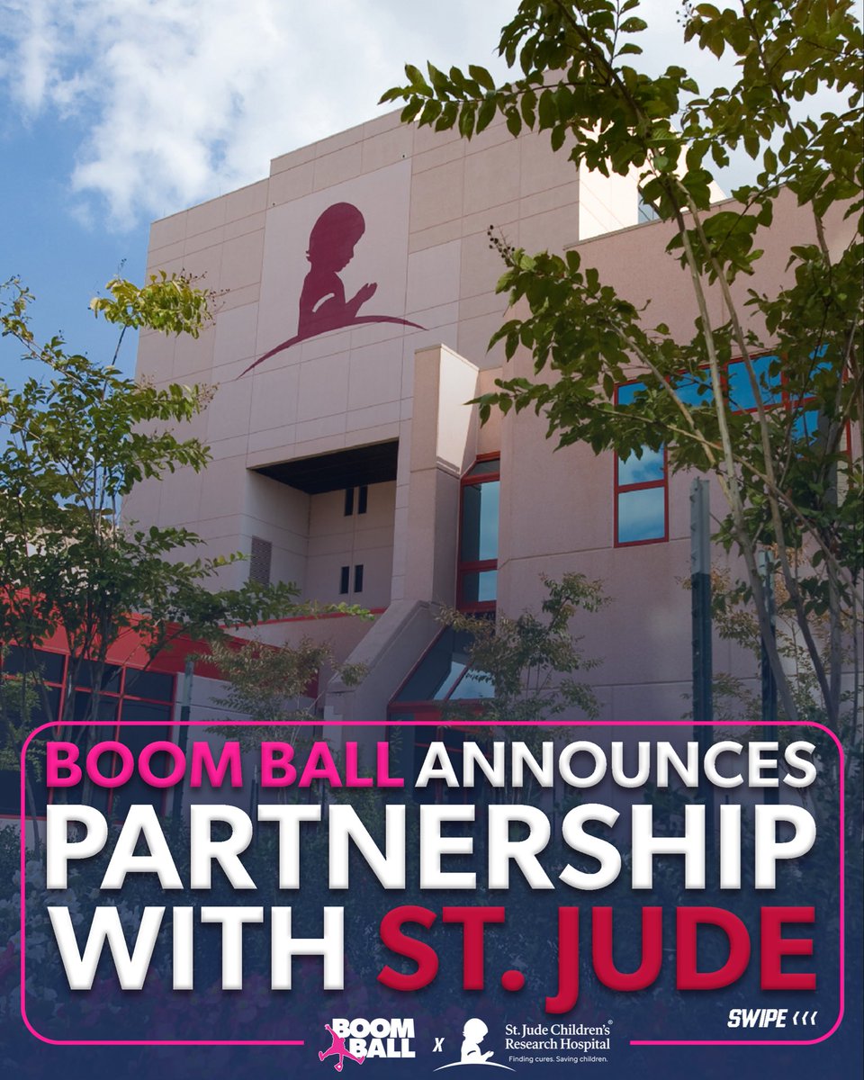 BoomBallTour's tweet photo. Boom Ball launches a Nationwide Partnership with St. Jude Children’s Research Hospital.

Read more at https://t.co/wlrZxIdi7i https://t.co/nHRs7ooohC