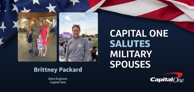 ChuckBerry93's tweet photo. In recognition of Military Spouse Appreciation Month, Capital One is honoring our military spouse associates. Learn how Capital One supports associates who are part of the military community, including active duty personnel, veterans and spouses. https://t.co/bEFrslJbLZ https://t.co/wIZCZs8nSK