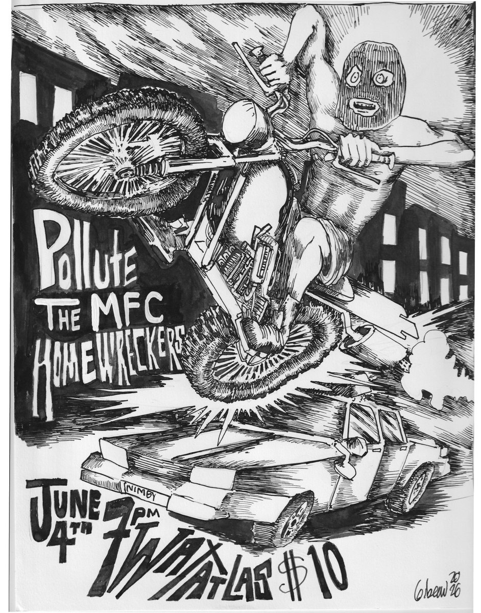 markplasma's tweet photo. debuting the blaster on Thursday with the excellent POLLUTE outta Durham https://t.co/xLa8Nez0TF
