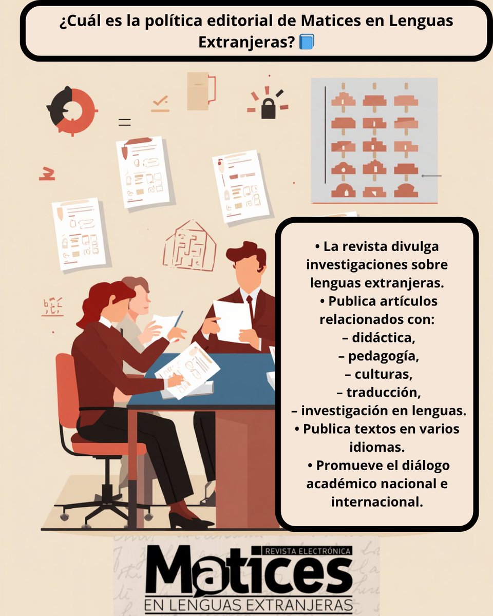 RevistaMaticesU's tweet photo. 📘⚖️ Publicar también es cumplir lineamientos
Conocer la política editorial evita errores de postulación y mejora la calidad del envío.
🔎 Visita nuestro sitio web especializado👇https://t.co/9Qx8UwTEcZ 
#ÉticaAcadémica #PublicaciónCientífica https://t.co/4x9i9K0eND