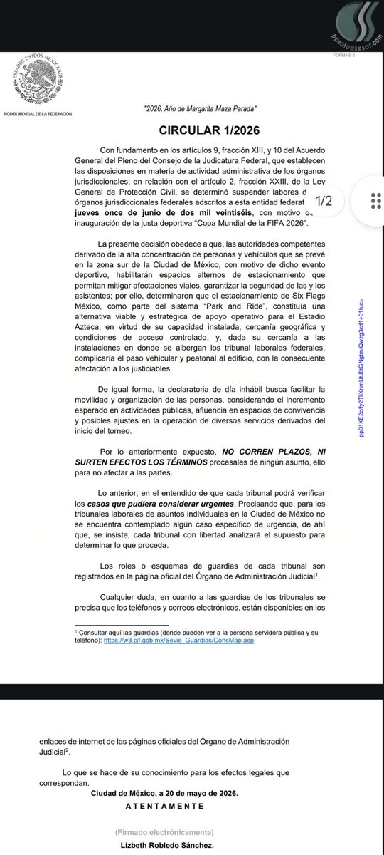 pepesoto's tweet photo. Inaudito. Autoridades laborales decretan que ellos no laborarán el 11 de junio.
#benditofutbol ⚽ https://t.co/1eY1fzSruv