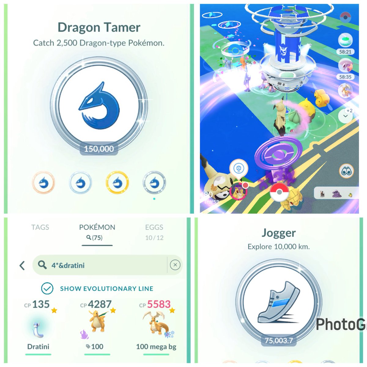 trdf53's tweet photo. Yeag, I ACTUALLY need all these dragons 🤓

2Dragon per 1KM 🚶🏻

2016 Vibes with a Hundo Dratini spawning at the Hudson River today 🥹

1 Hundo Dratini per 1000km walked 😤 https://t.co/Kv9vXKrXgN