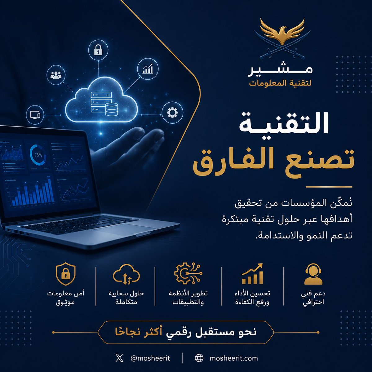 mosheerit's tweet photo. لا يُقاس نجاح المؤسسات بحجم التحديات التي تواجهها، بل بقدرتها على تحويلها إلى فرص للنمو والتطوير.

في مشير لتقنية المعلومات نعمل على تقديم حلول تقنية واستشارية تساعد المؤسسات على رفع الكفاءة، وتحسين الأداء، وتحقيق أهدافها بثقة.

#التحول_الرقمي #تقنية_المعلومات #حلول_تقنية https://t.co/gvpzKqIExu