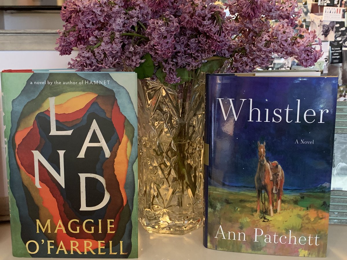 janetsomerville's tweet photo. Two beauties, out today. #OFarrell #Patchett https://t.co/YicHfPdrrI