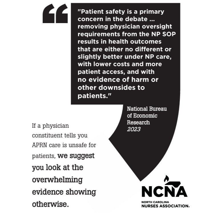 NC Nurses Association tweet media