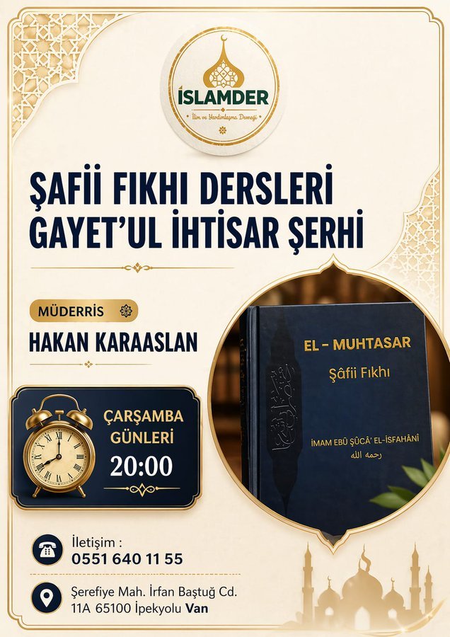 Islamderr's tweet photo. Bu hafta inşallah son dersimiz okunup kitap tamamlanacaktır. https://t.co/Vhb9oav0th