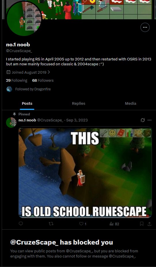 TimeLierG's tweet photo. I thought we were friends bud, what happened @CruzeScape_ , you blocked me because "beast fable is a wegend" - absolutely pathetic you want to get on your knees for this "hate speech" censoring scum. https://t.co/UE4RB4maca