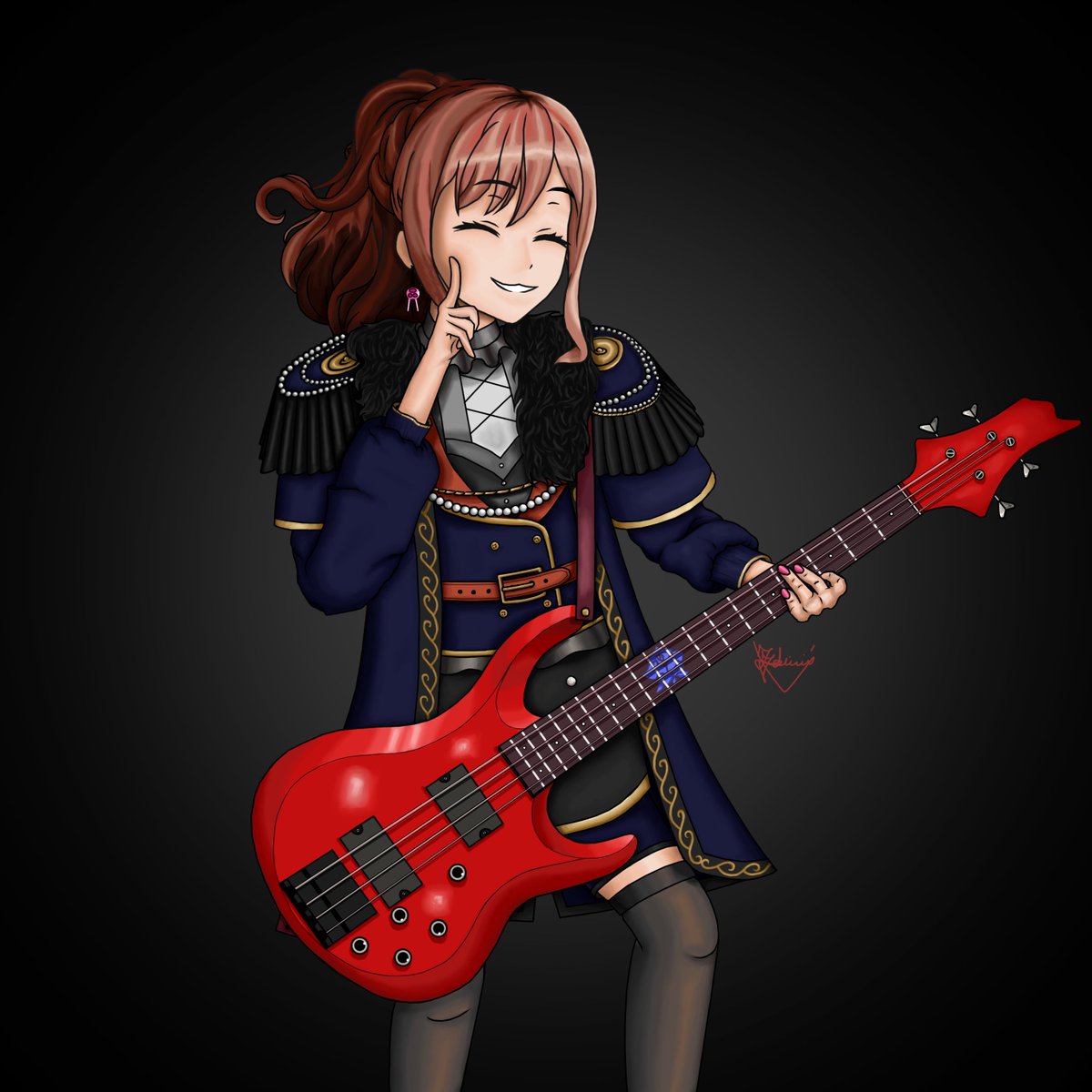 ace_eisu's tweet photo. Something I drew for my dear friend @Rourinell 's birthday :3
#imailisa #bandoriart #bandorifanart #bangdream https://t.co/Ob9N1oQ1Em