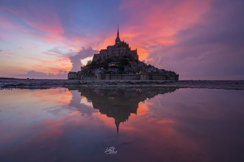 alinag2002's tweet photo. Coucher de soleil normand 

#MagnifiqueFrance #montsaintmichel #normandie @Normanniae @RegionNormandie https://t.co/S4hWPUhm1j