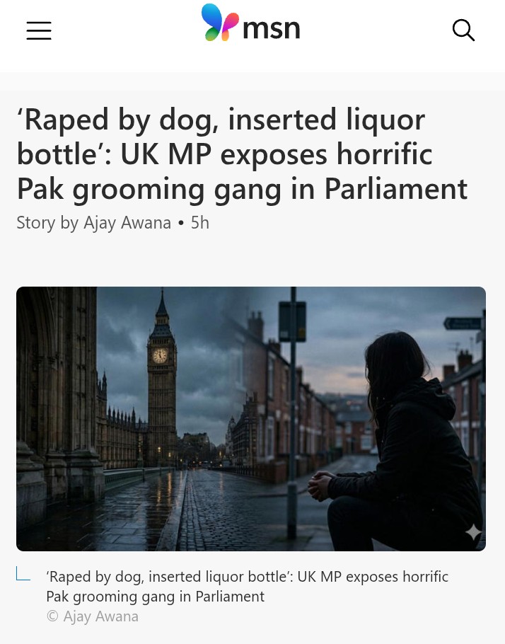 JohnBertramMoss's tweet photo. The nightmare that multiculturalism and open borders have unleashed on Britain is beyond anything a sane mind can comprehend. It is not politics. It is not statistics. It is the systematic, industrial-scale grooming, trafficking, and repeated rape of thousands upon thousands of British girls - many of them children - by organised gangs who were allowed to operate with impunity for decades.  Daughters snatched from our streets, plied with drugs, passed around like meat, violated in the most degrading ways imaginable, while authorities looked the other way. Schools, councils, police, and social services -all paralysed by fear of "racism" accusations - abandoned our own children to their fate. The screams, the broken bodies, the destroyed lives - all sacrificed on the altar of diversity. This is not a "bad B-movie horror." This is real. This happened in Rotherham, Rochdale, Oxford, Telford, Newcastle, and town after town across our once-green and pleasant land. Thousands of victims. Some as young as eleven. Girls who should have been safe in their own country. And still, the same politicians, the same media, the same institutions that enabled this horror lecture us about "tolerance" while the nightmare continues. Is this what our so-called leaders have delivered to the British people?  A nation where decent, law-abiding families must fear for their daughters every single day - not from some distant threat, but from enemies welcomed through open borders and protected by a craven, spineless establishment. We are sleepwalking into national suicide.  If we do not change our ways, change our votes, and reclaim our country with ruthless urgency, then every parent, every grandparent, every decent soul in Britain is complicit in what comes next. This is no longer about left or right.
This is about whether Britain still belongs to the British - or whether we will stand by while our daughters are sacrificed to keep a failed ideology alive. Wake up.
The time for polite silence is over.
The horror is here.