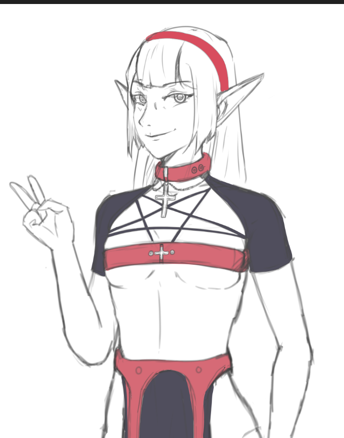 plusfernn's tweet photo. I took so much time working on this that I might fully render this later https://t.co/4kuFAviriM
