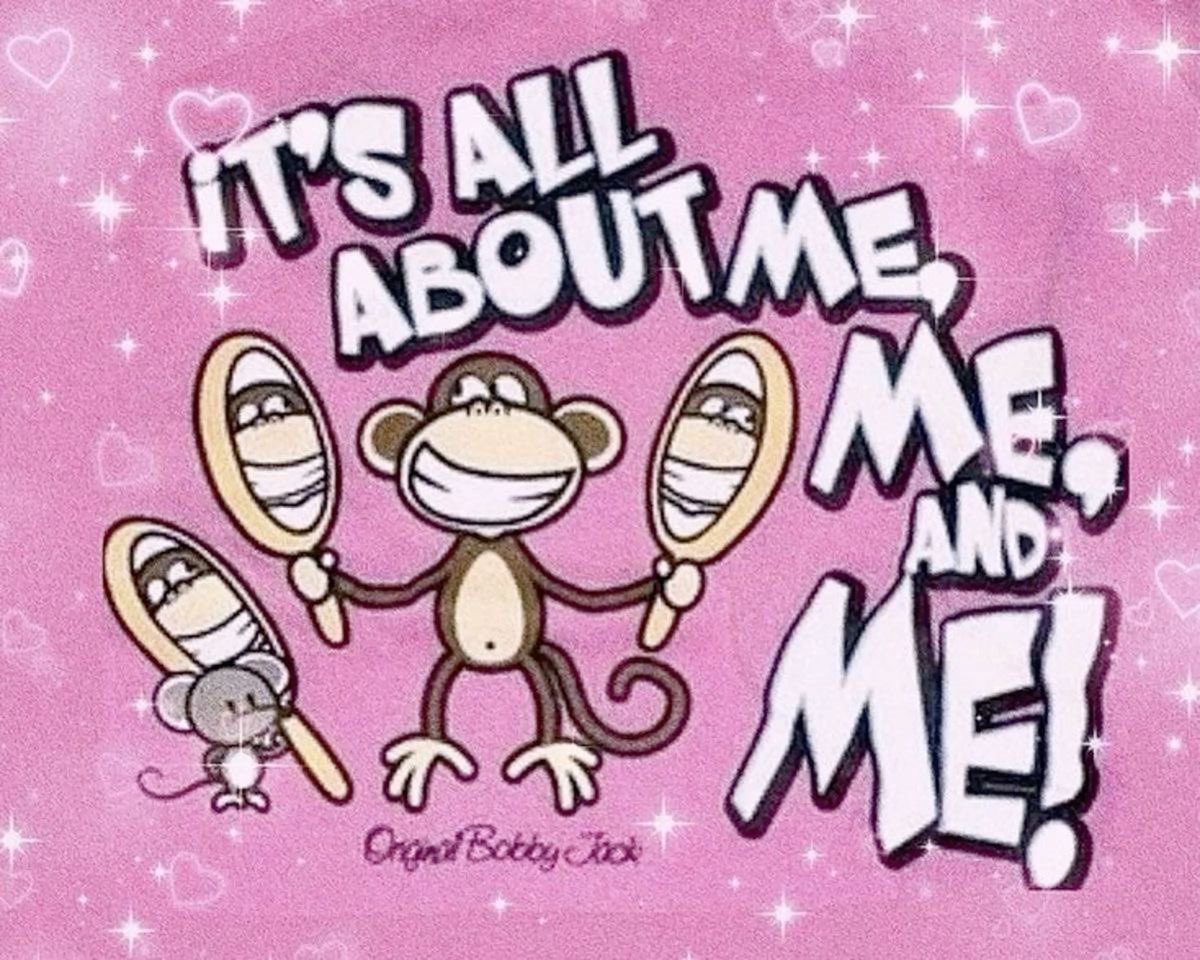 dr3am___girl's tweet photo. always has been all about me, forever will be all about me https://t.co/1mptPisa31