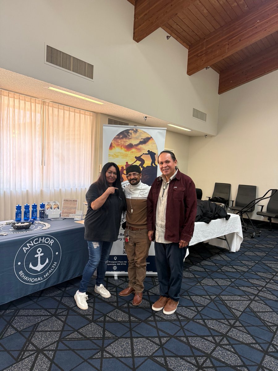 AnchorBH's tweet photo. Proud to be part of the Las Cruces Recovery Summit, connecting with recovery leaders, advocates, and community partners working to bring hope and support to those in need. Thank you to Las Cruces Recovery and NCI Gallup. #RecoveryWorks #NMRecovery https://t.co/mtR3v6pS1B