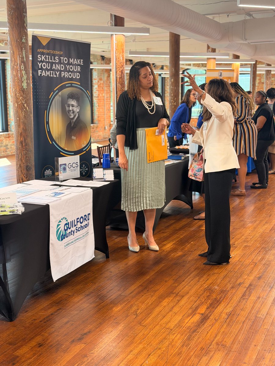 Hunt_Institute's tweet photo. From apprenticeships and work-based learning to adult learner supports and industry-recognized credentials, today’s Insight Stations highlighted the many partners helping advance workforce development in Guilford County.

These connections are essential to building stronger education-to-career pathways.