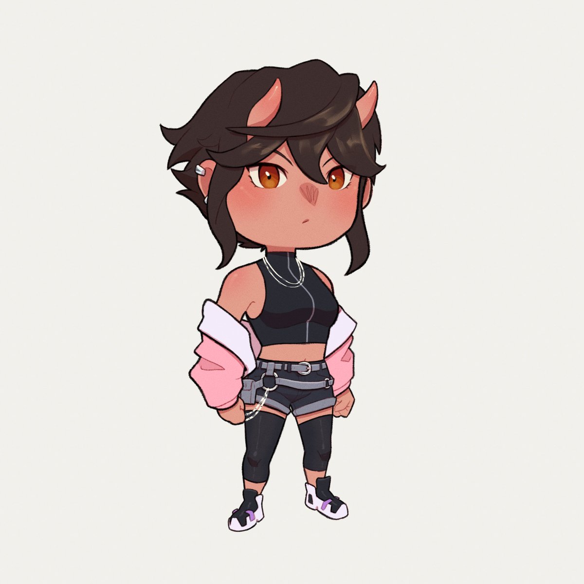 saintbird_'s tweet photo. Chibi Felícia (My OC) :P https://t.co/o47fE1SH1O