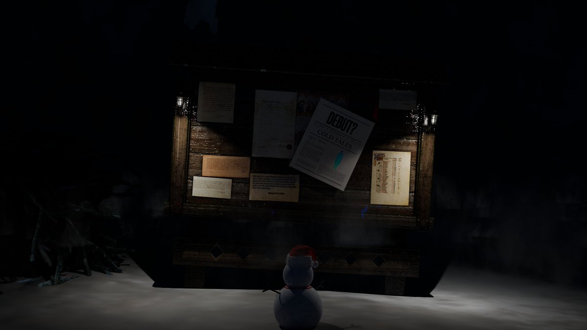 yorichiiAVA's tweet photo. Look what the snowman and I found on the road. The town is ready... are you? 🤠❄️
#Vtuber #ENVTuber #AnimatixVA #Yorichi https://t.co/qEPL5iZ5Zf