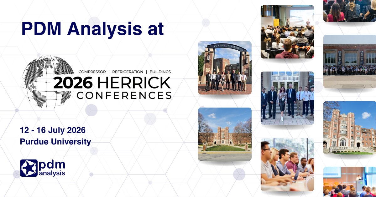PDMAnalysis's tweet photo. We're excited to be at #HerrickConferences as a sponsor! Stop by to learn how SCORG helps engineers optimize scroll compressor designs and accelerate development. Haven't scheduled time with us yet? Reach out: 📩 marketing@pdmanalysis.co.uk https://t.co/lRCMB96toN https://t.co/dxYpBa6gbQ