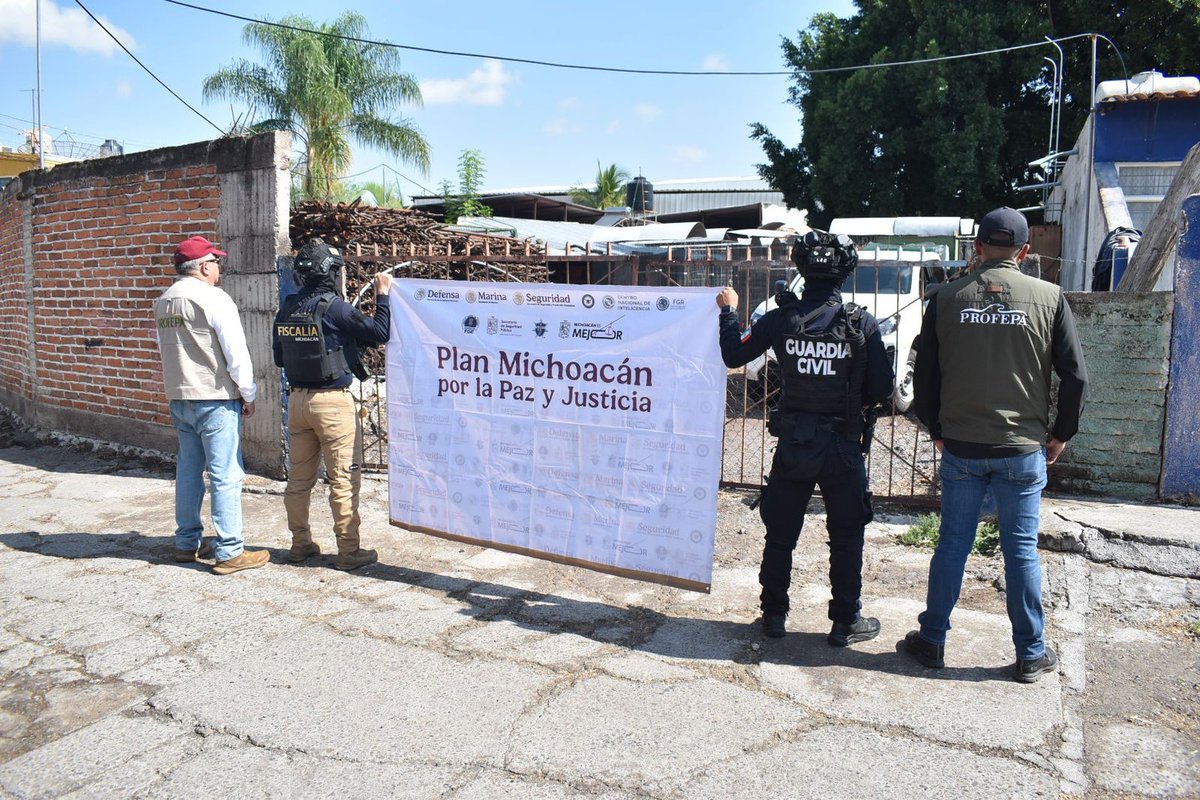 FiscaliaMich's tweet photo. 🚨⚠️ Rescatamos ejemplar de tigre de bengala cachorro durante cateo en Ecuandureo
➡️ https://t.co/vCq6uWNREh https://t.co/iXTyQdx19Z